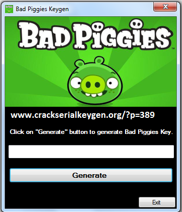 Games | Angry Birds activation key for bad piggies